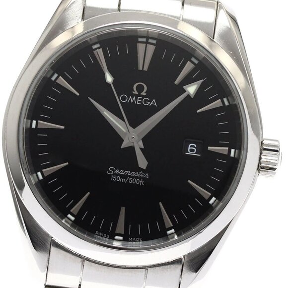 OMEGA Seamaster Aqua Terra 2517.50 Date black Dial Quartz Men's Watch_892537 - Picture 1 of 7